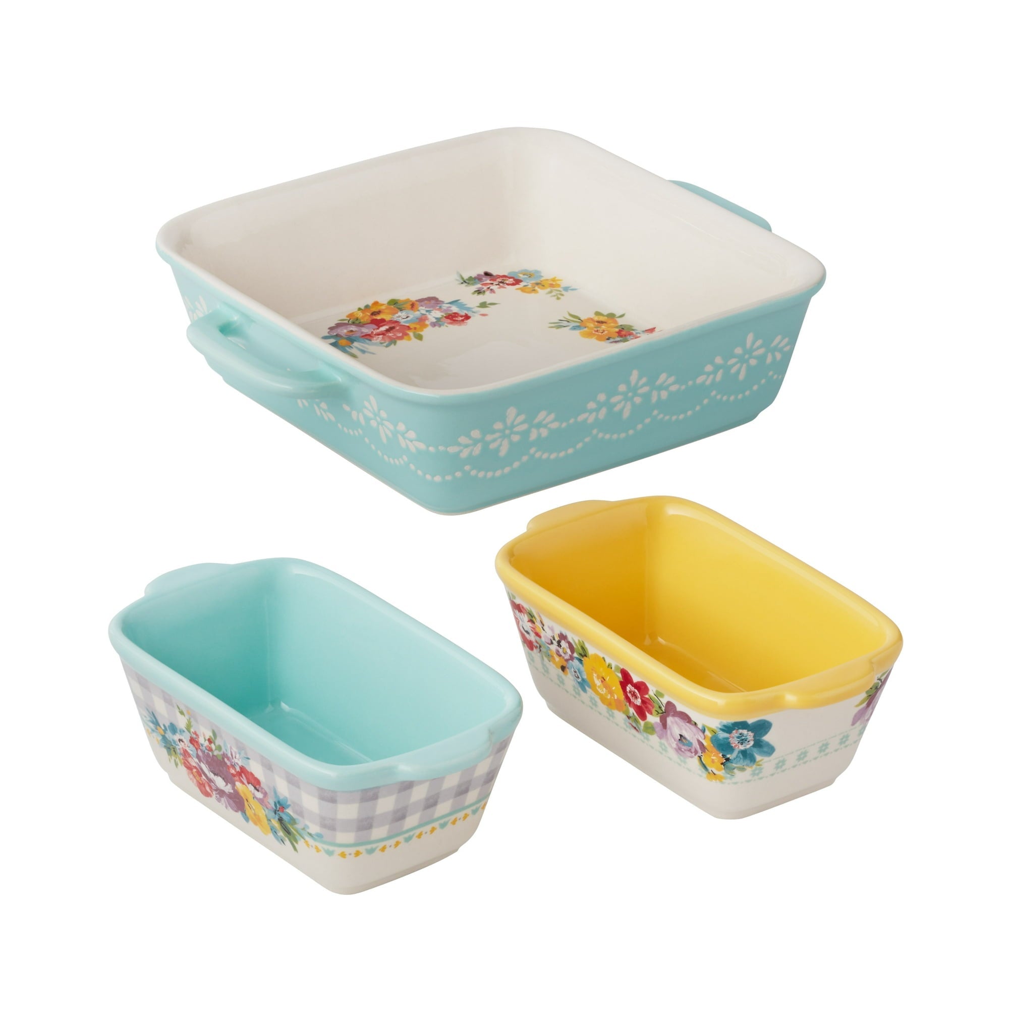 Stoneware Baking Set, Baking Dish, Baking Dish Set , Serving Dish -3Pcs Stoneware Baking Set, Baking Dish, Baking Dish Set , Serving Dish -3Pcs